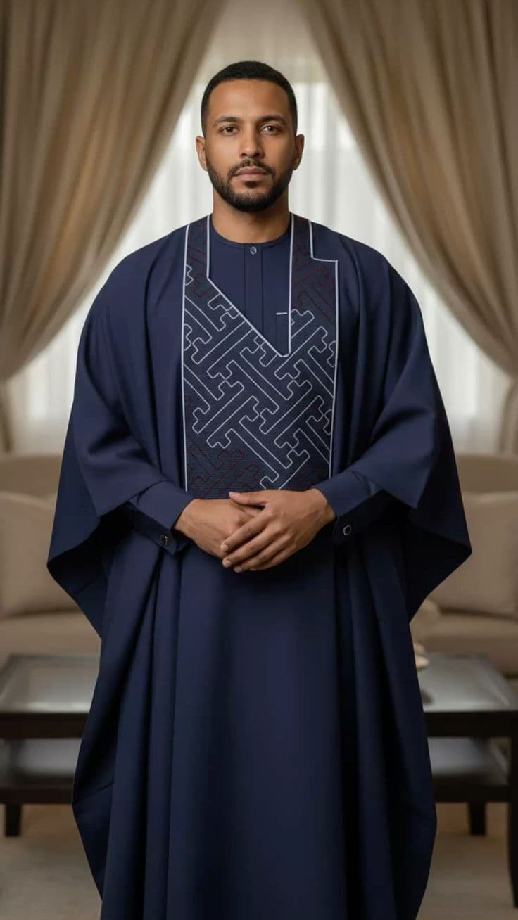 Emeka Grand Agbada Set view 2